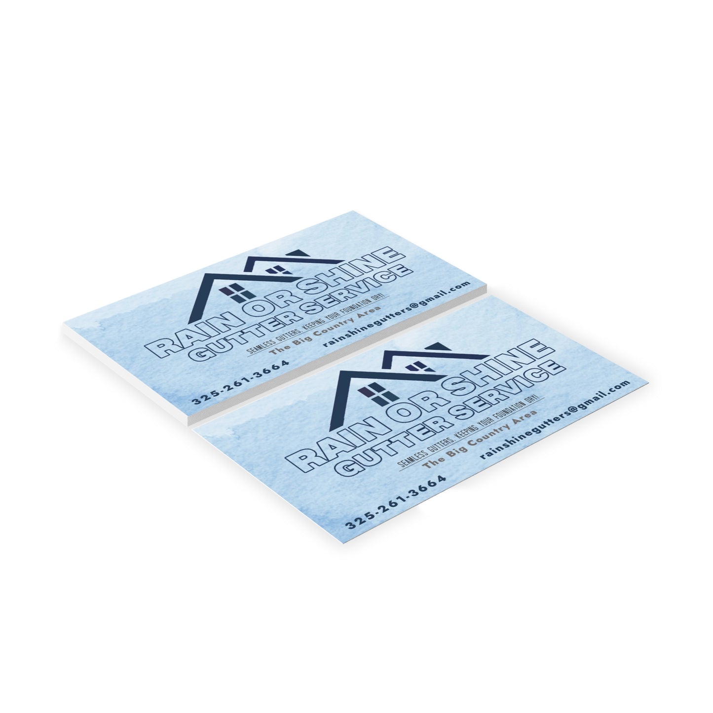 RAIN OR SHINE Business Cards