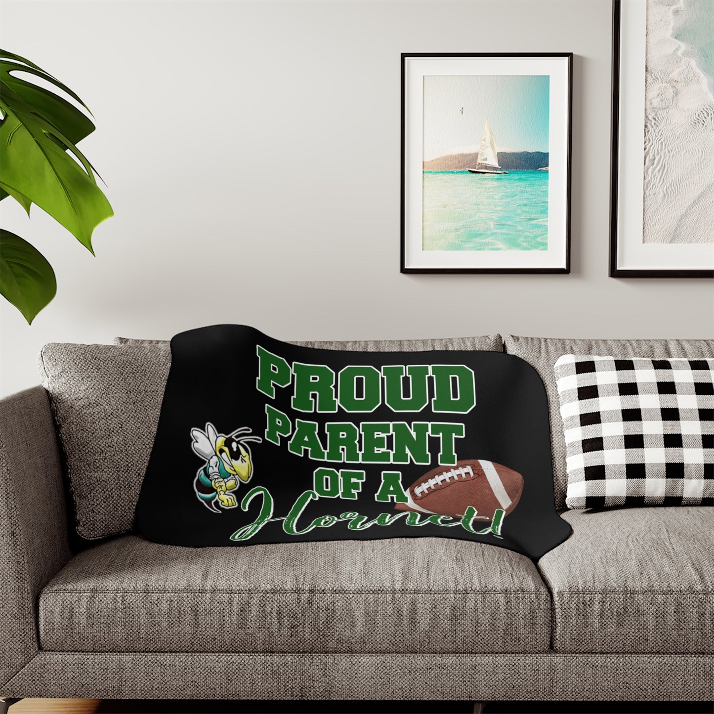 FOOTBALL BLANKET