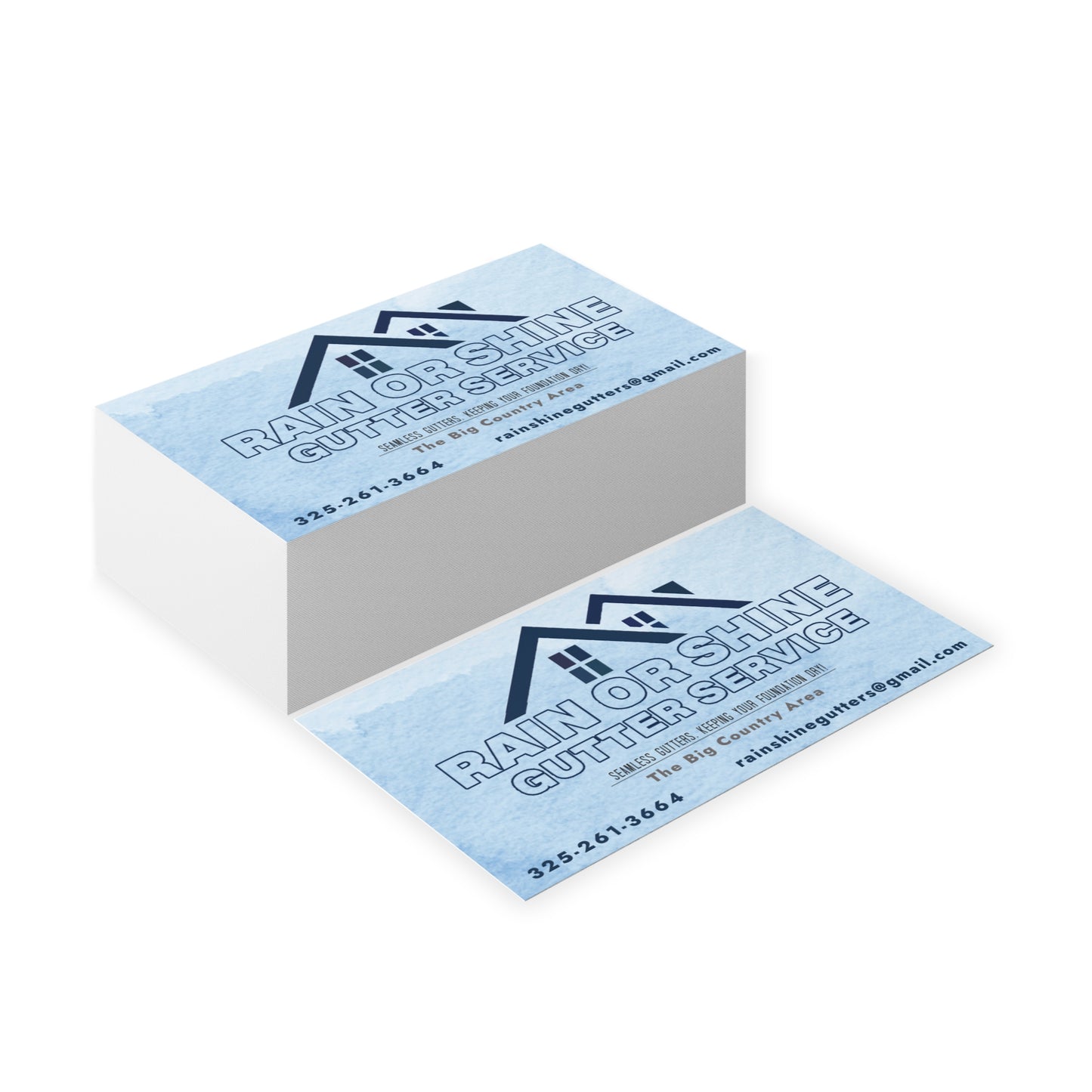 RAIN OR SHINE Business Cards