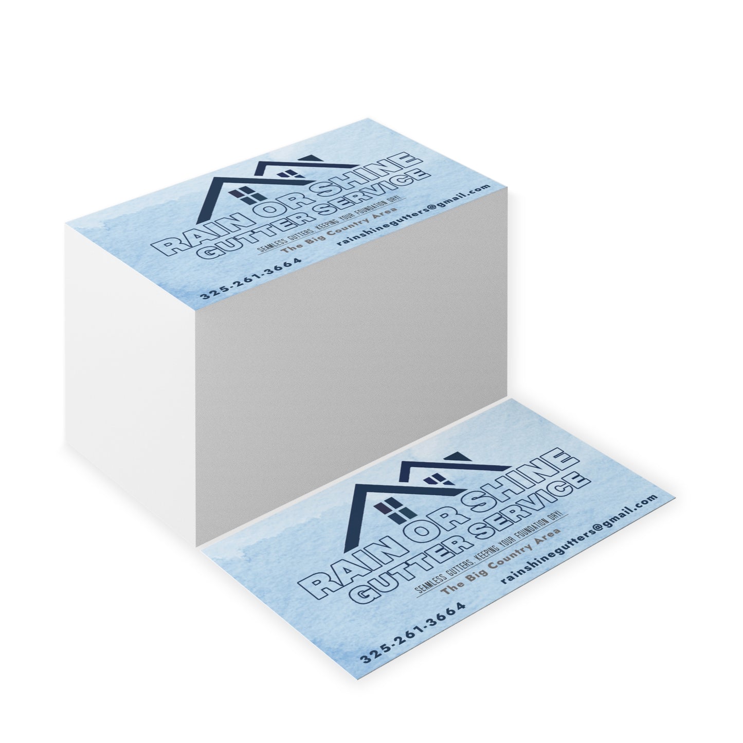 RAIN OR SHINE Business Cards