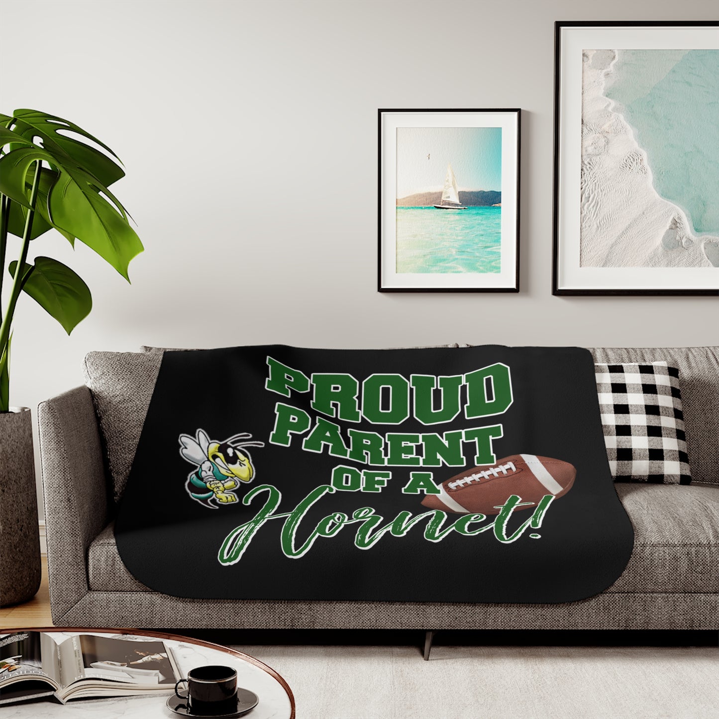 FOOTBALL BLANKET