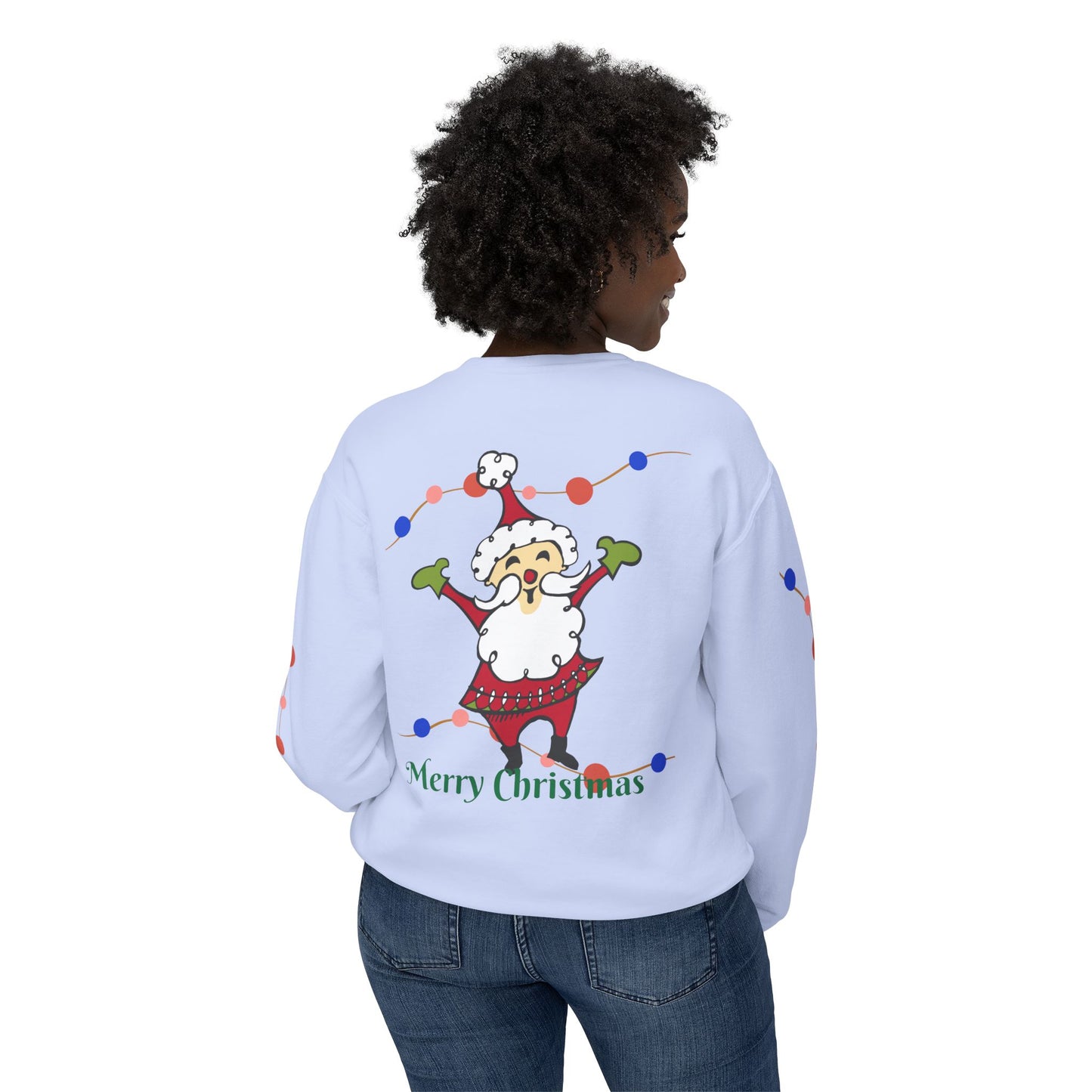 Ugly Shirt for that Christmas Party. Unisex Lightweight Crewneck Sweatshirt