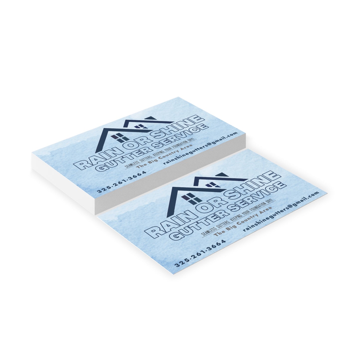 RAIN OR SHINE Business Cards