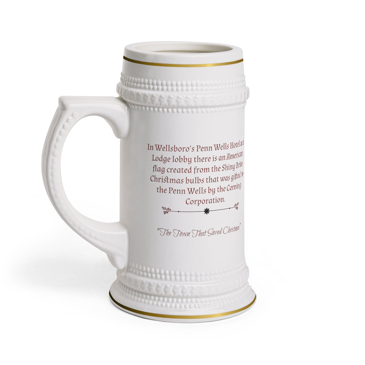 THE FAMOUS AMERICAN FLAG Stein Mug