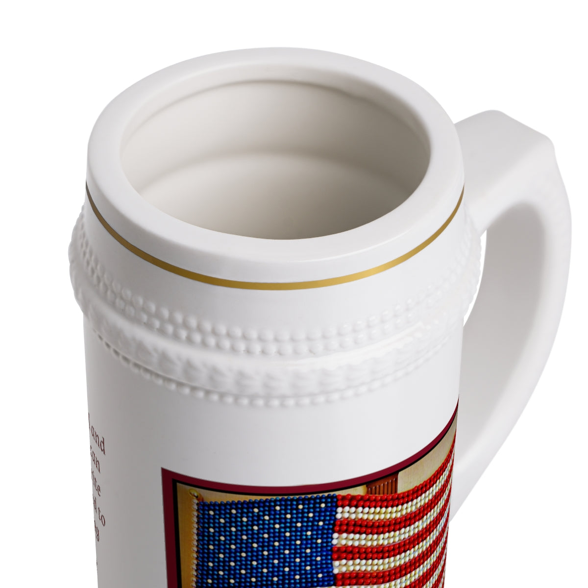 THE FAMOUS AMERICAN FLAG Stein Mug